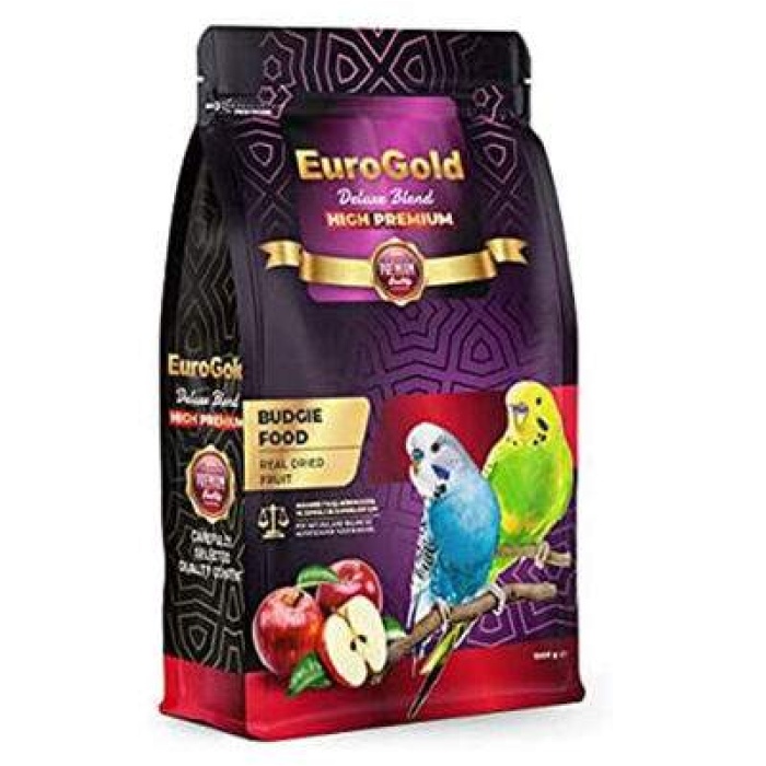 Deluxe Blend Premium Gerçek Elmalı Muhabbet Kuşu Yemi 1000 Gr