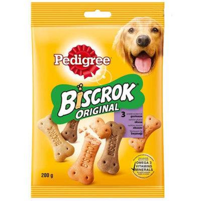 Biscrok Original Köpek Ödül Bisküvisi 200 Gr