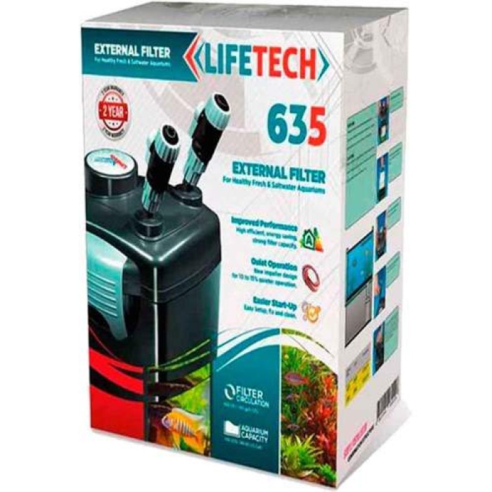 Life Tech 635 Dış Filtre 600L/H