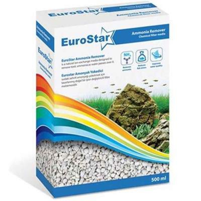 Eurostar Amonyak Giderici Zeolite Filtre Malzemesi 500 Ml