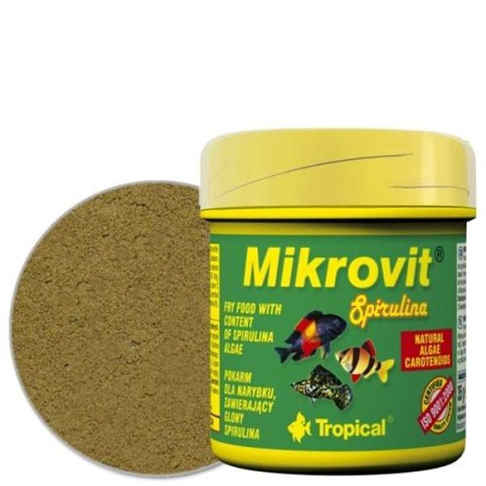 Tropical Microvit Spirulina 35 Gr. 75 Ml.