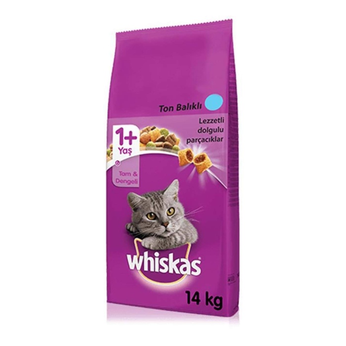 Whiskas Ton Balıklı Sebzeli Kedi Maması 14 Kg