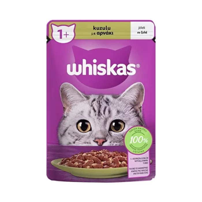 Whiskas Kuzulu Poşet Yaş Mama 85 g