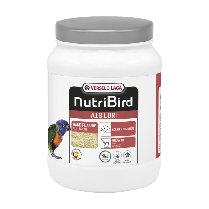 Versele Laga Nutrıbırd A18 Lori Elle Besleme Maması 800g