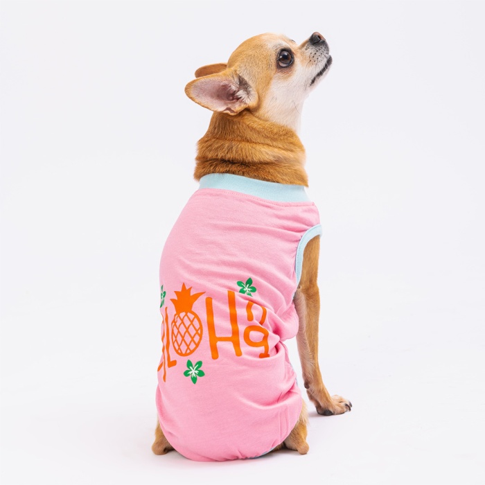 23801 Pembe Aloha T-shirt