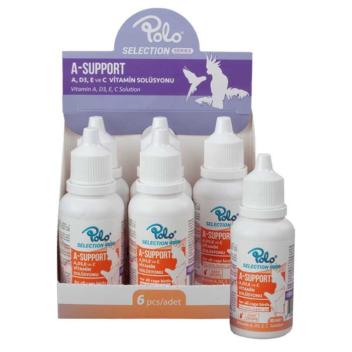 Polo A-Support 30ml (A,D3,E Ve C Vitamin Solüsyonu)