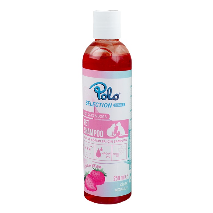 Polo Çilek Aromalı Kedi ve Köpek Şampuanı 250 ml