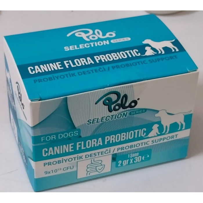 Polo Canine Flora Probiotic 2grX30 (KUTU)