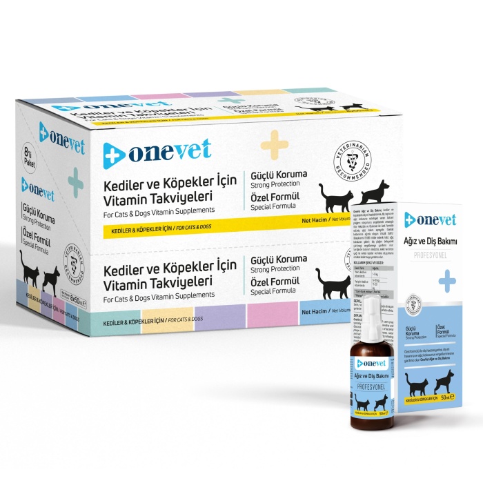 OneVet Kedi & Köpek Ağız Ve Diş Bakım 50 ml.