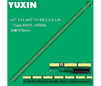 47  V13 ART TV REV0.7 6922L-0029A 47PF8060 LED BAR