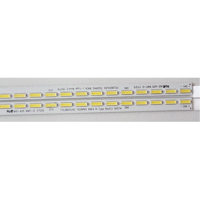 VESTEL 65UD9400 17ELB65SLR2 7020PKG 84LED R-L TYPE LED BAR