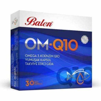 BLN OM-Q10 Yumuşak Kapsül 1380mg*30