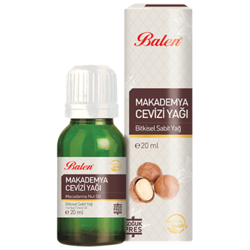 BLN MAKADEMYA CEVİZİ YAĞI (Soğuk Pres) 20 ML