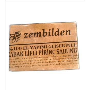 ZBD KABAK LİFLİ PİRİNÇ SABUNU 120 gr