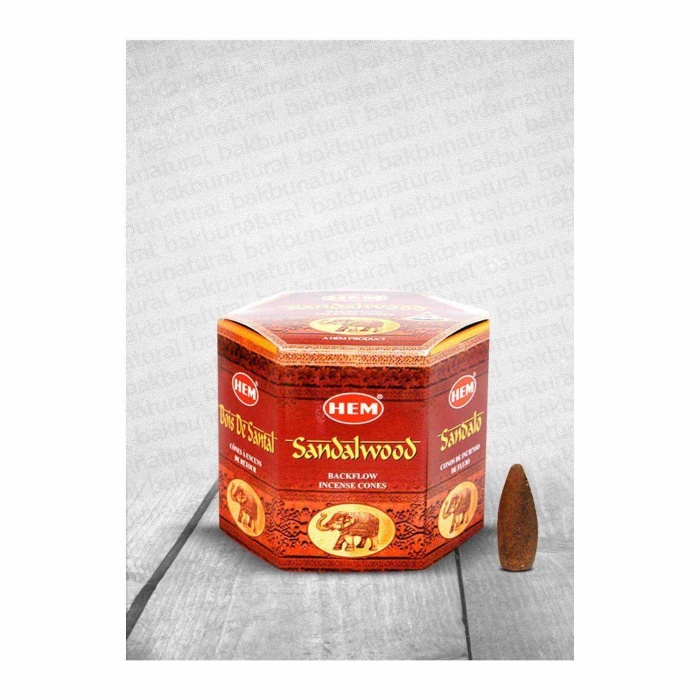 Hem Sandalwood Geri Akış Tütsü (1 Kutu 40 Adet)