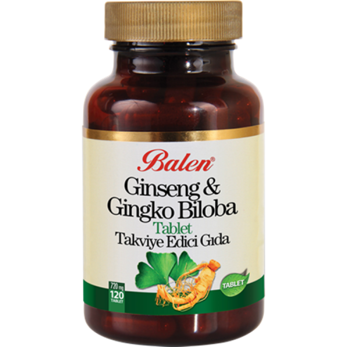 BLN GİNSENG& GİNKGO BİLOBA TABLET 720 MG*120