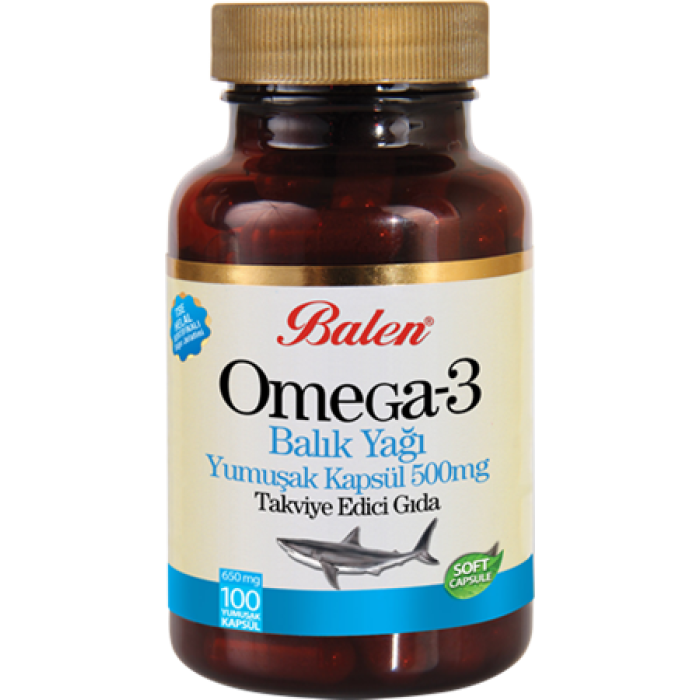 BLN OMEGA 3 BALIK YAĞI YUMUŞAK KAPSÜL 650 MG* 100