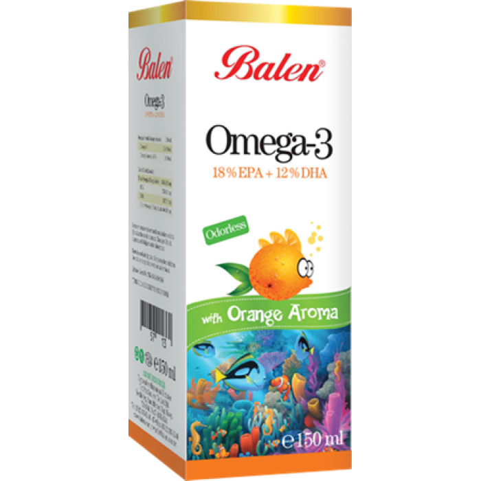 BLN OMEGA-3 PORTAKAL AROMALI 150 ML