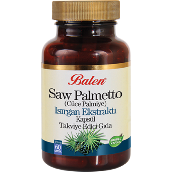 BLN SAW PALMETTO(CÜCE PALMİYE)&ISIRGAN EKST. KAPSÜL 375MG* 60