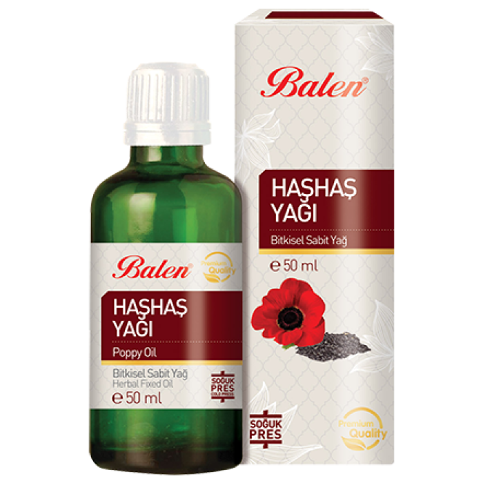 BLN HAŞHAŞ YAĞI (Soğuk Pres) 50 ML