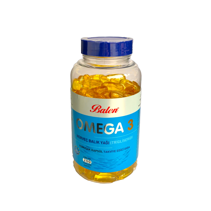 Balen Omega 3 Norveç Balık Yağı Yumuşak Kapsül 1380 Mg*200