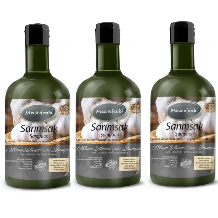 Mct. SARIMSAK ŞAMPUANI 400 ml (3 tane)