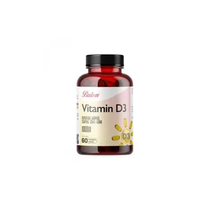 Balen Vitamin D3 450 mg 60 Kapsül